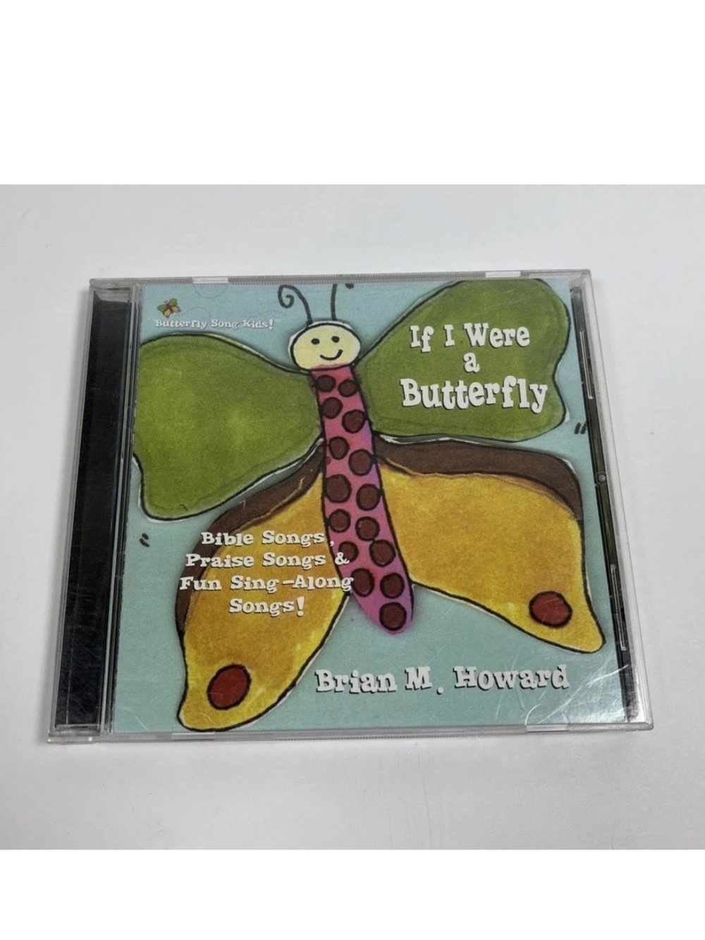 If I Were a Butterfly CD - Colorful Butterfly Artwork